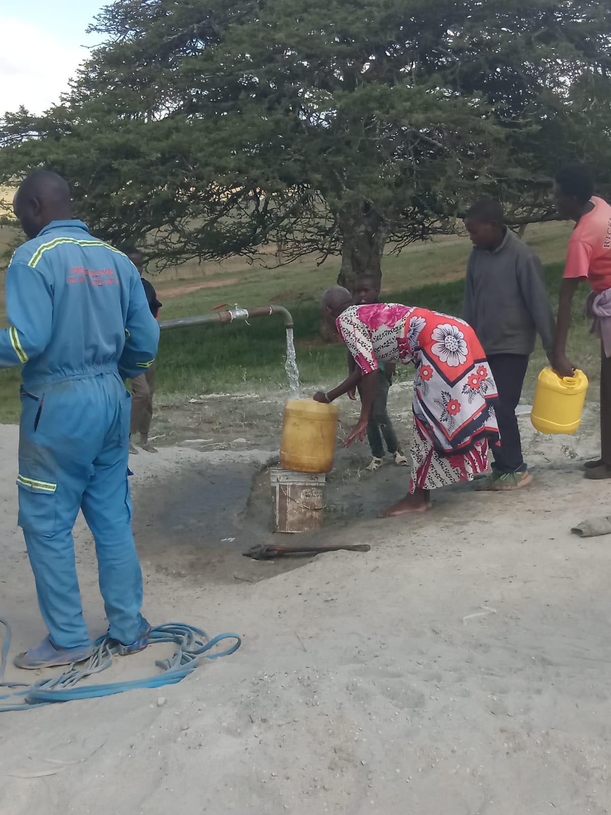 Chumvi water point development