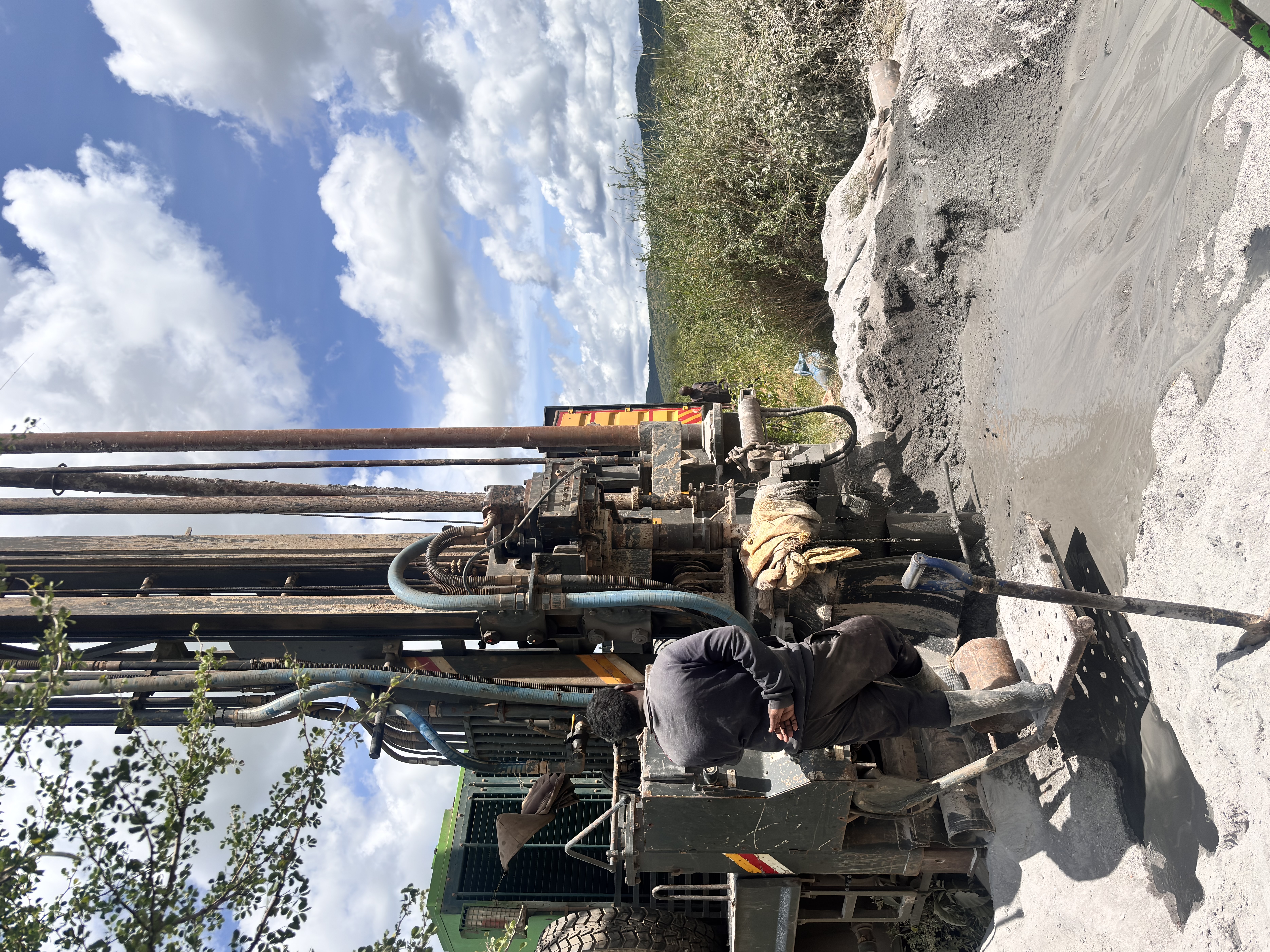 Chumvi Laikipia borehole drilling phase