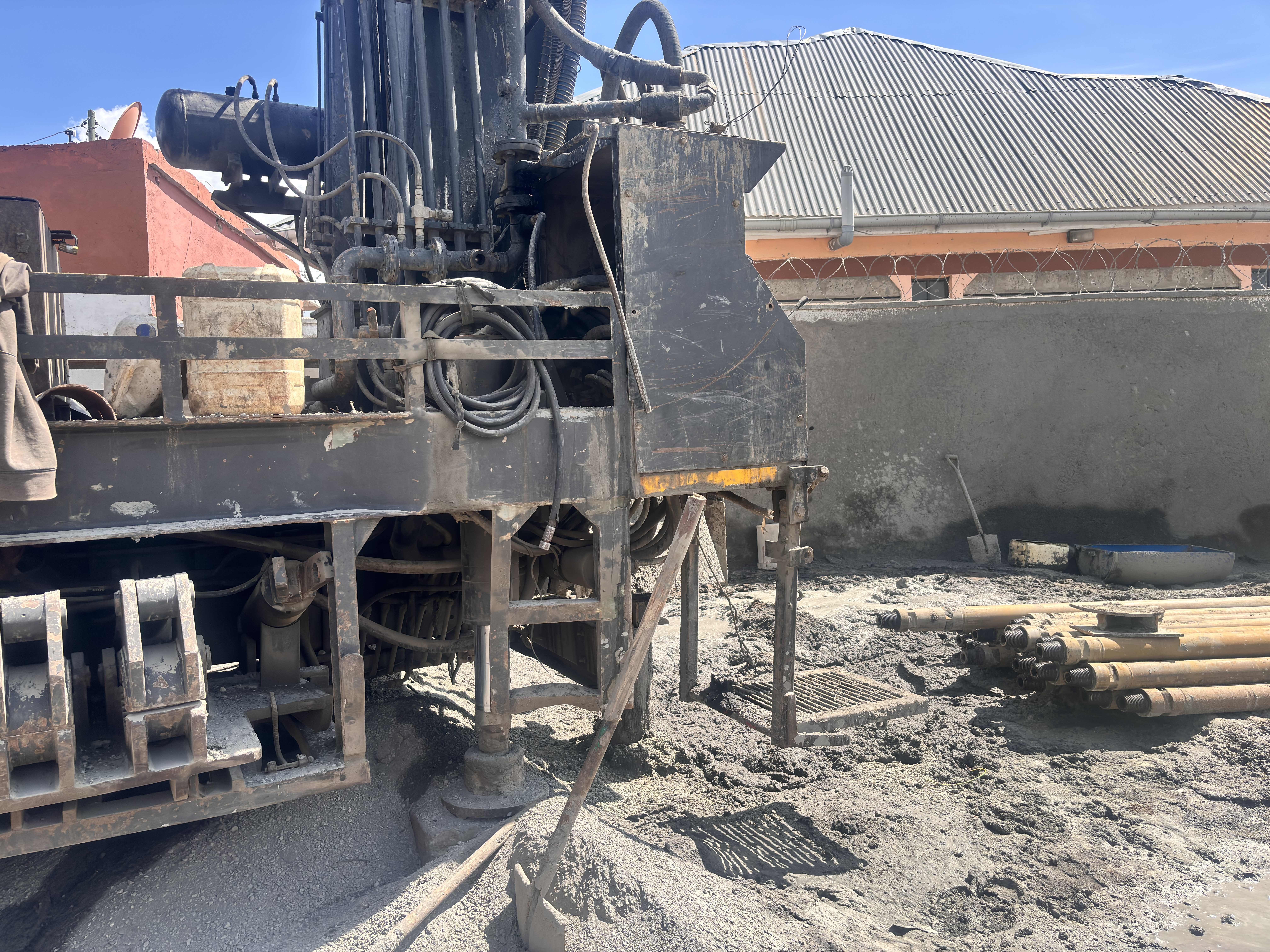 Deep borehole drilling Kantafu 150m project