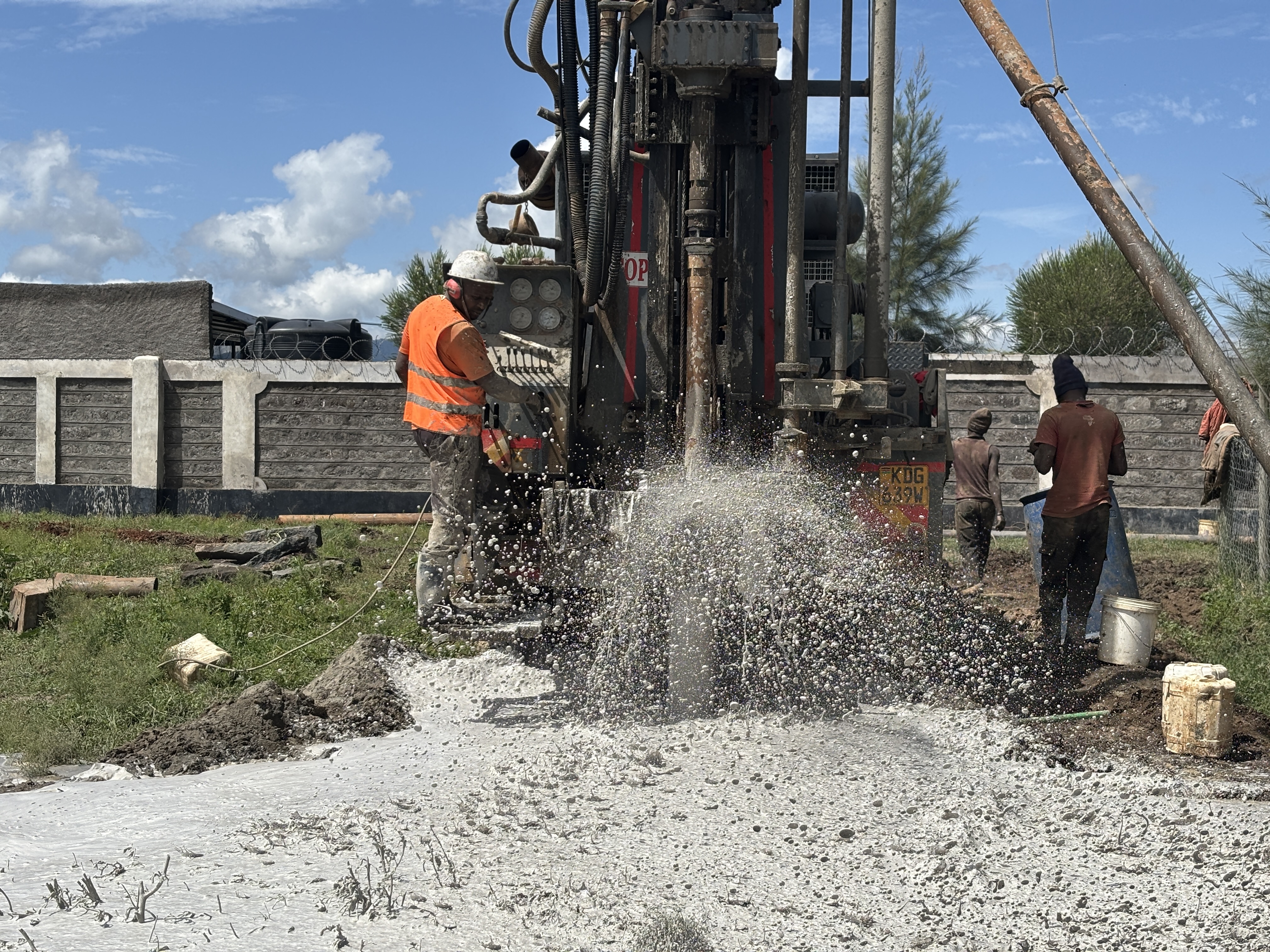 Miti Mingi high-yield borehole Nakuru